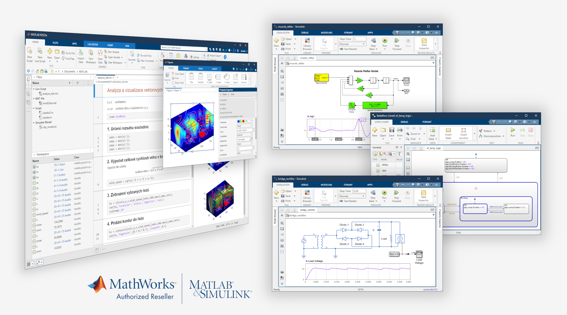 Online seminář: MATLAB v přehledu: Možnosti systému MATLAB v příkladech a aplikacích